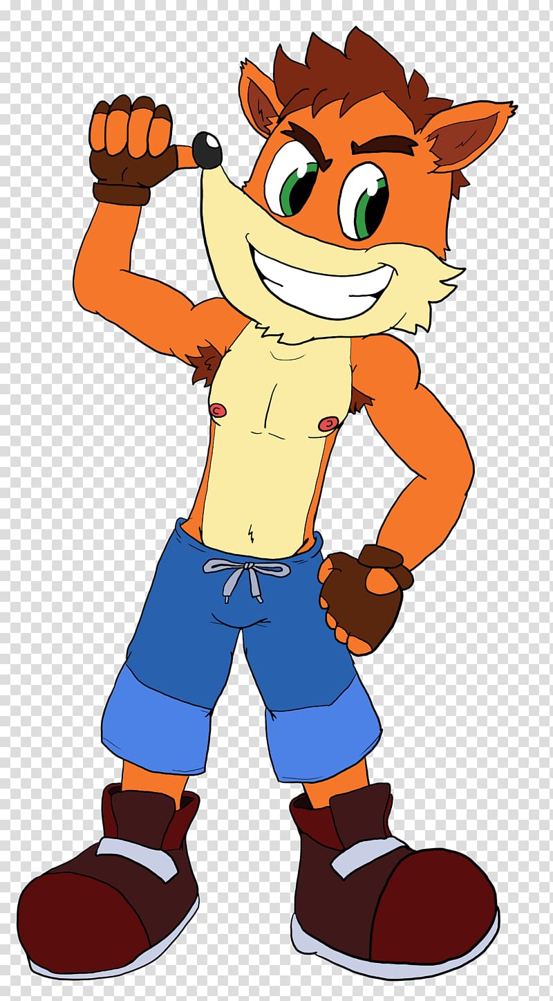 Fiction Cartoon , crash bandicoot transparent background PNG clipart