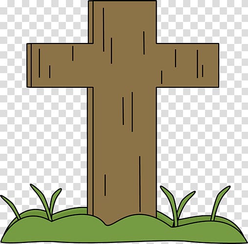 Easter Cross , Brown Cross transparent background PNG clipart