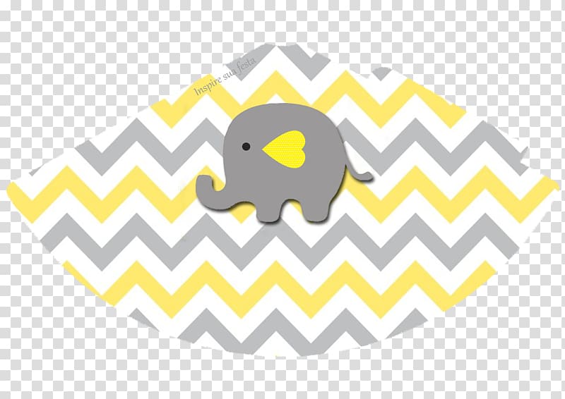 Baby shower Yellow Paper Birthday cake Elephantidae, party transparent background PNG clipart