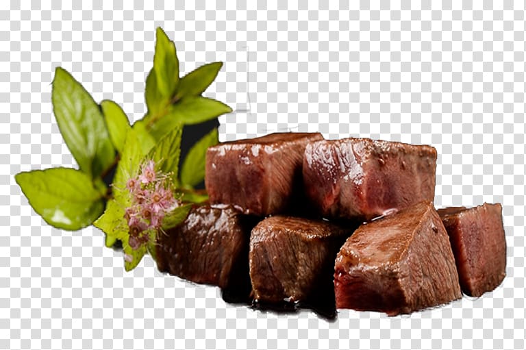 Beef tenderloin Teppanyaki Venison Beef plate, Black pepper beef grain transparent background PNG clipart