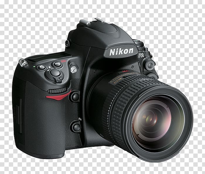 Nikon D700 Nikon D300 Digital SLR Camera, slr transparent background PNG clipart