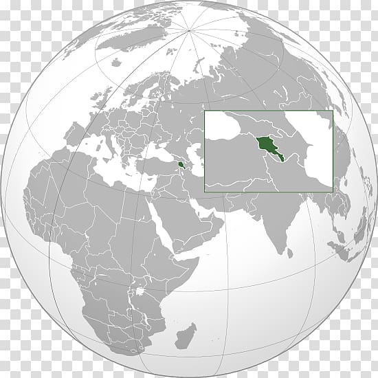 Armenia Azerbaijan World Nagorno-Karabakh Globe, globe transparent background PNG clipart