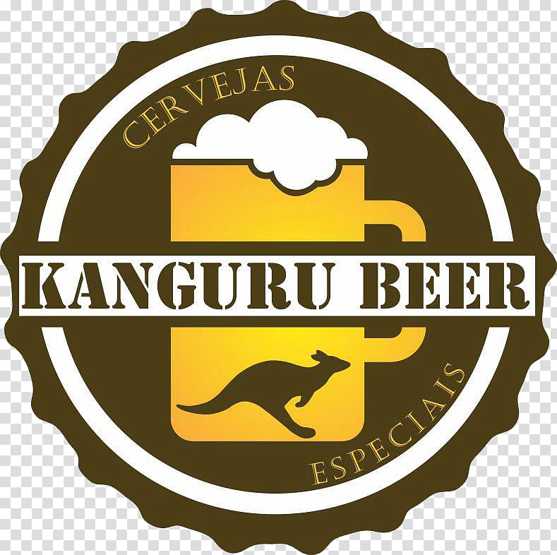 Kanguru Beer Stout Logo Brewery, beer transparent background PNG clipart