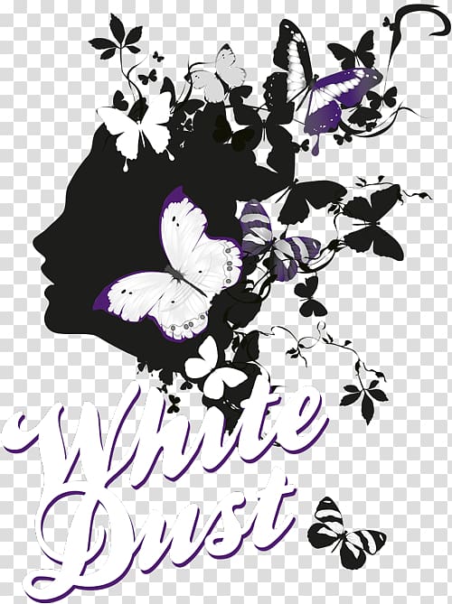 Butterfly Black and white , butterfly transparent background PNG clipart