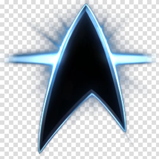 black Star Trek illustration, Star Trek Online Logo Video game, celebrations transparent background PNG clipart