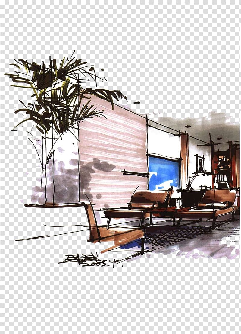 u5ba4u5167u8a2du8a08u624bu7e6au6548u679cu5716 Interior Design Services Office Living room, building transparent background PNG clipart