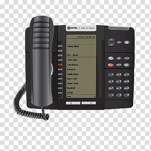 VoIP phone Telephone Mitel Voice over IP Headset, telephone dialing keys transparent background PNG clipart