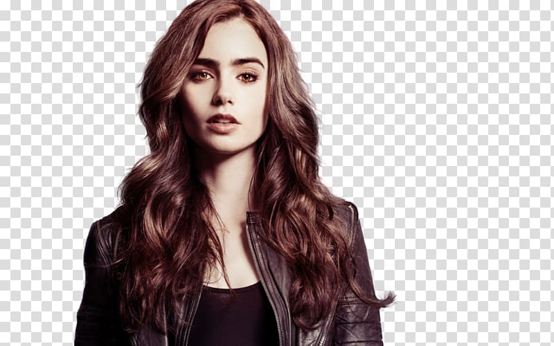 Lily Collins The Mortal Instruments: City of Bones Clary Fray, actor transparent background PNG clipart