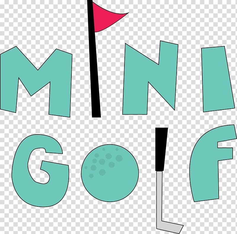 Graphic design Logo Blue, mini golf transparent background PNG clipart