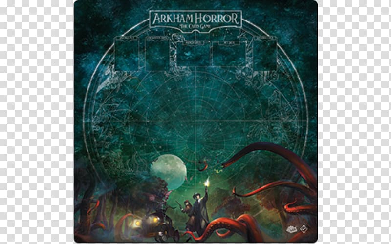 Arkham Horror: The Card Game War Fantasy Flight Games Arkham Horror: Countless Terrors 4-Player Playmat, Arkham Horror lcg transparent background PNG clipart