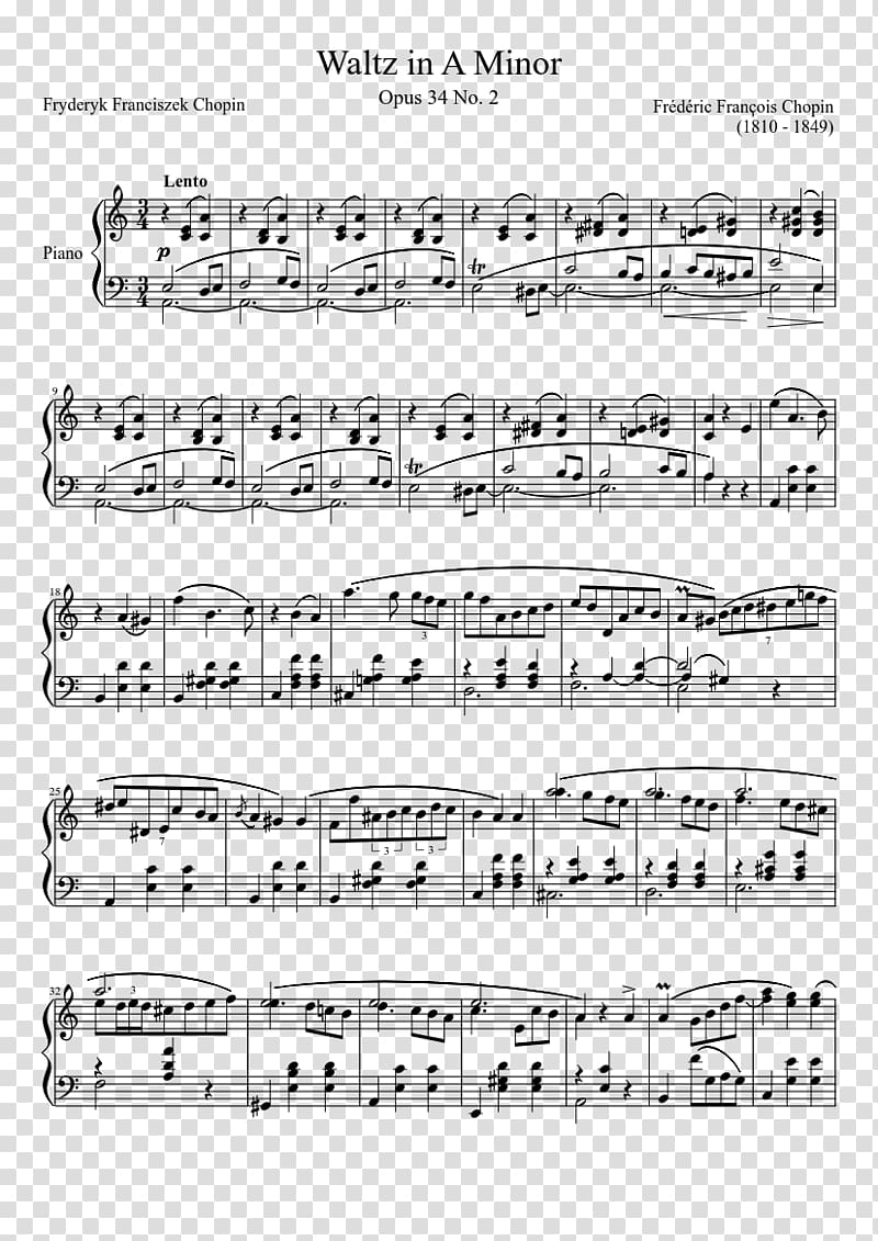 Prelude and Fugue in C major, BWV 846 The Well-Tempered Clavier Sheet Music, sheet music transparent background PNG clipart