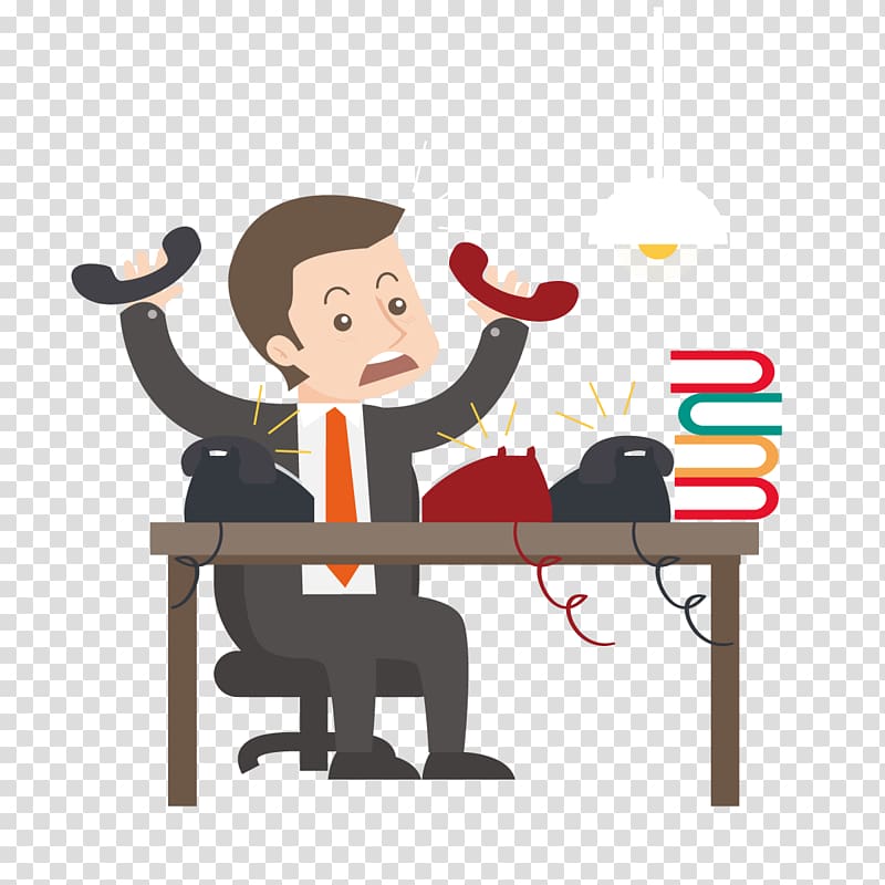 Job Animation, phone transparent background PNG clipart