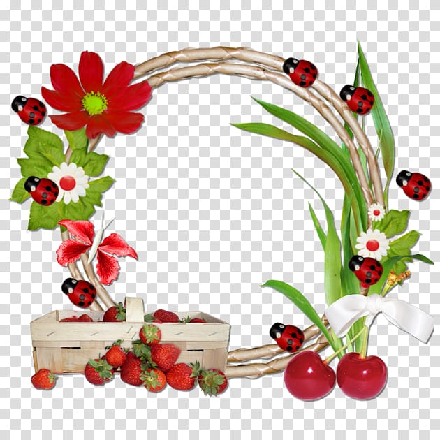 Collage Floral design Fruit Montage De Rosa, fruit border transparent background PNG clipart