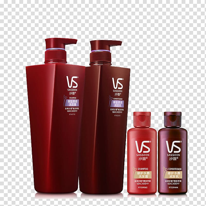 Shampoo Hair conditioner Head & Shoulders Capelli Procter & Gamble, Sassoon drape texture shampoo Package transparent background PNG clipart