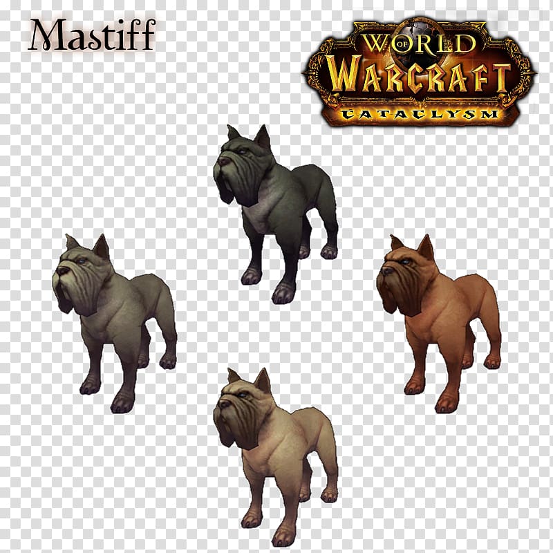 Dog breed English Mastiff World of Warcraft: Cataclysm Neapolitan Mastiff Irish Wolfhound, puppy transparent background PNG clipart