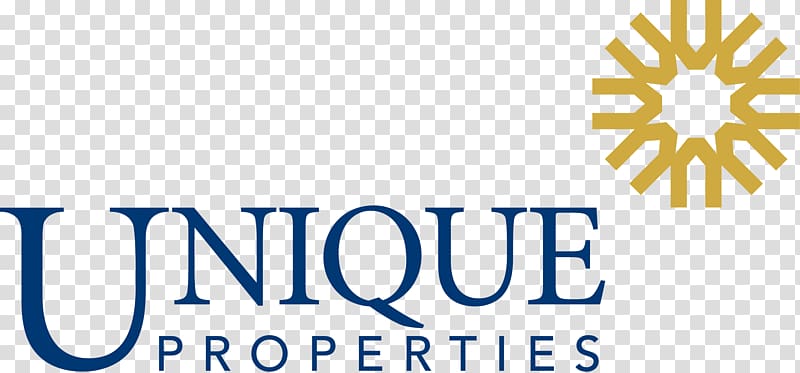 Unique Properties Real Estate Logo Estate agent Brand, Dubai Properties Group transparent background PNG clipart