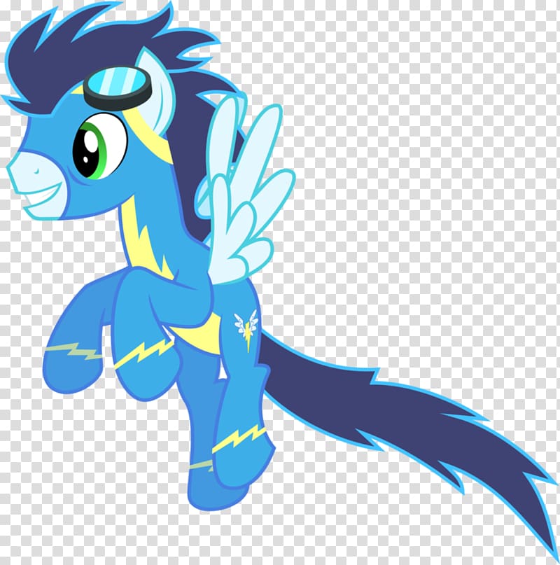 Rainbow Dash Soarin\' Flight Television show, flying transparent background PNG clipart
