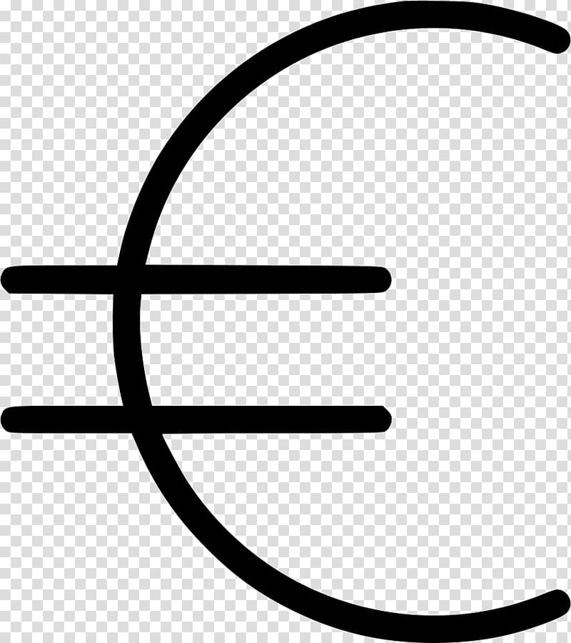 Euro sign Currency symbol Computer Icons Dollar sign, euro transparent background PNG clipart