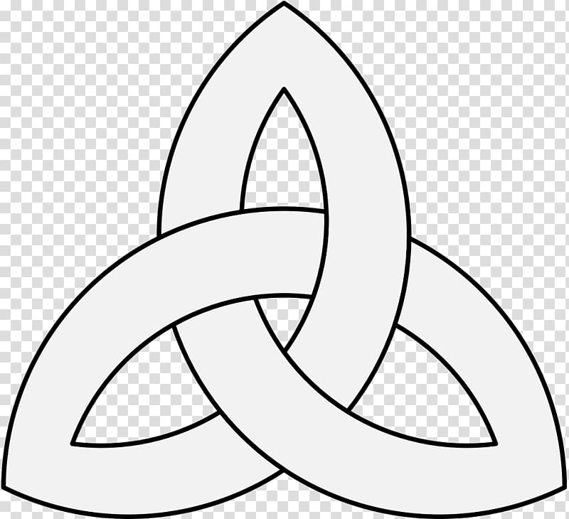 Celtic knot Celts Triquetra, symbol transparent background PNG clipart