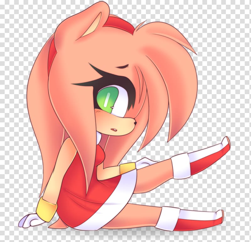 YouTube High school Finger Suspension Hair, amy rose inflation transparent background PNG clipart