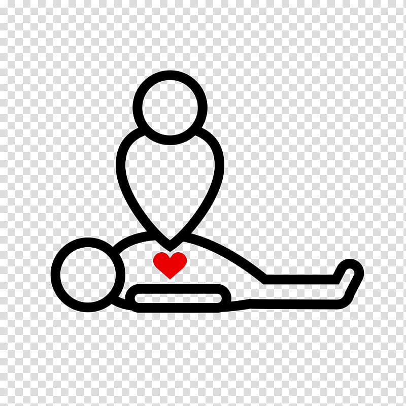 Cardiopulmonary resuscitation Basic life support Cardiac arrest Automated External Defibrillators, red cross transparent background PNG clipart