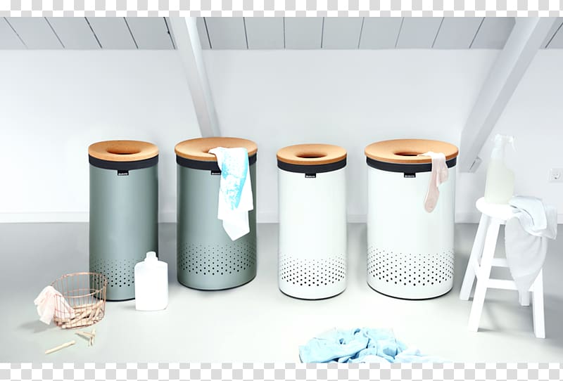 Rubbish Bins & Waste Paper Baskets Laundry Hamper Brabantia, collecting transparent background PNG clipart