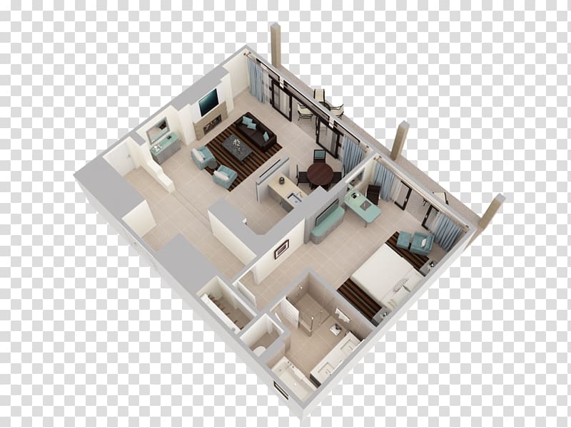 Suite Apartment Hotel Bedroom Villa, roman balcony transparent background PNG clipart