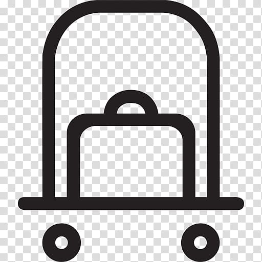 Baggage Computer Icons Hotel Doorman Suitcase, hotel transparent background PNG clipart