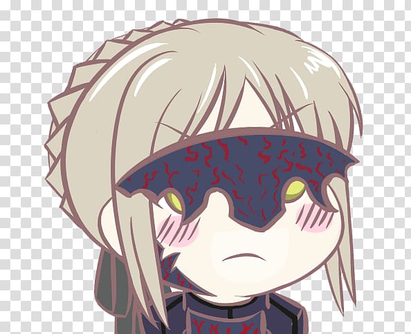 Saber Fate/stay night Fate/Zero Chibi Anime, Chibi transparent background PNG clipart