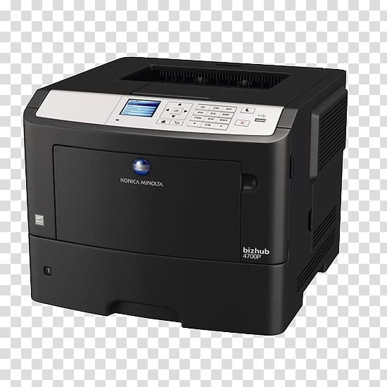 Multi-function printer Konica Minolta Laser printing copier, printer transparent background PNG clipart