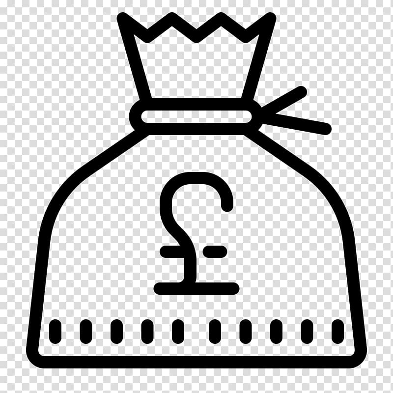 Money bag Computer Icons Coin Pound sterling, money bag transparent background PNG clipart