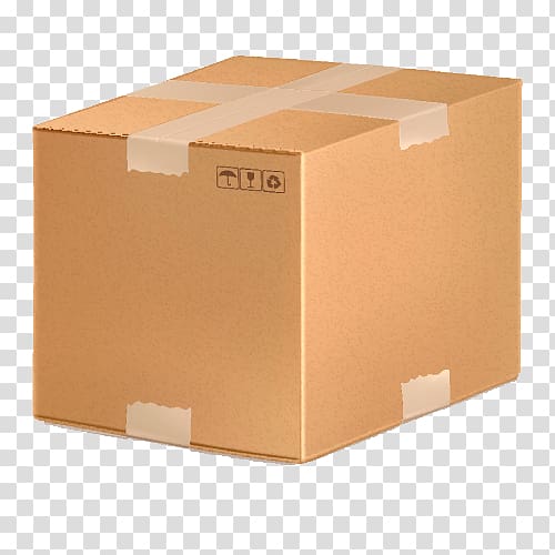 Paper Packaging and labeling Box Die cutting Carton, Leather box transparent background PNG clipart