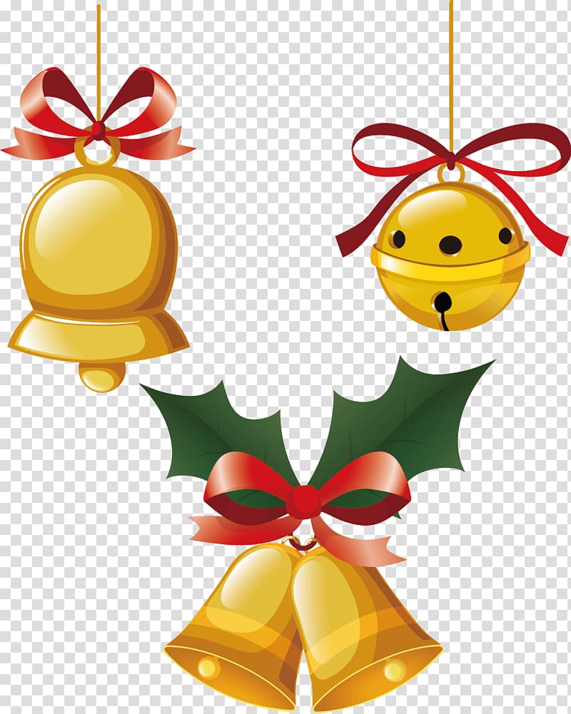 Jingle Bells Christmas , Bell transparent background PNG clipart