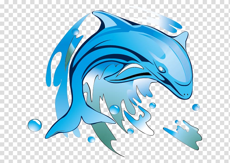 Dolphin Drawing , Sky Blue Dolphin transparent background PNG clipart