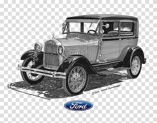 Antique car Vintage car Automotive design Model car, Ford Model T transparent background PNG clipart