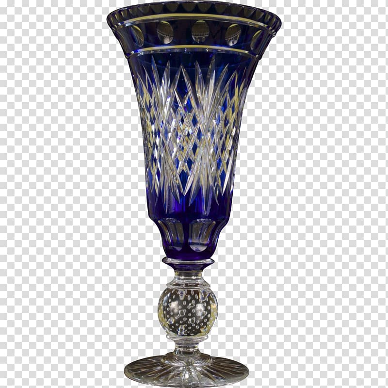 Corning Museum of Glass Pairpoint Glass Vase Cobalt blue, vase transparent background PNG clipart