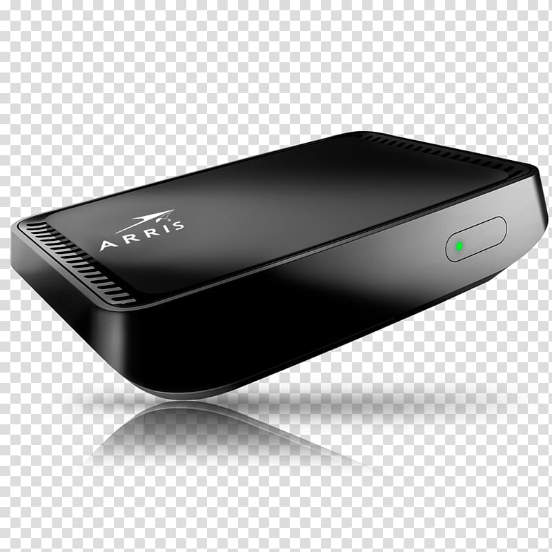 Wireless router Set-top box Digital television Cable television ARRIS Group Inc., Set-top Box transparent background PNG clipart