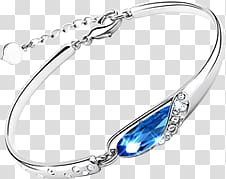 Bracelet Glass Quartz Necklace, Sapphire bracelet Valentines Day transparent background PNG clipart