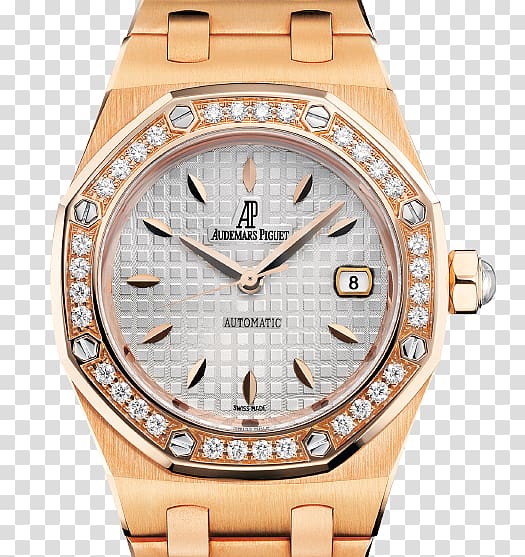 Audemars Piguet Royal Oak Quartz Watch strap Quartz clock, watch transparent background PNG clipart