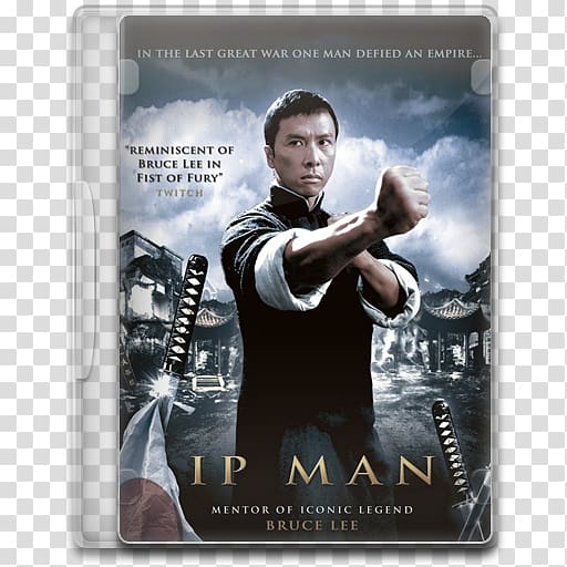 dvd action film, IP Man transparent background PNG clipart