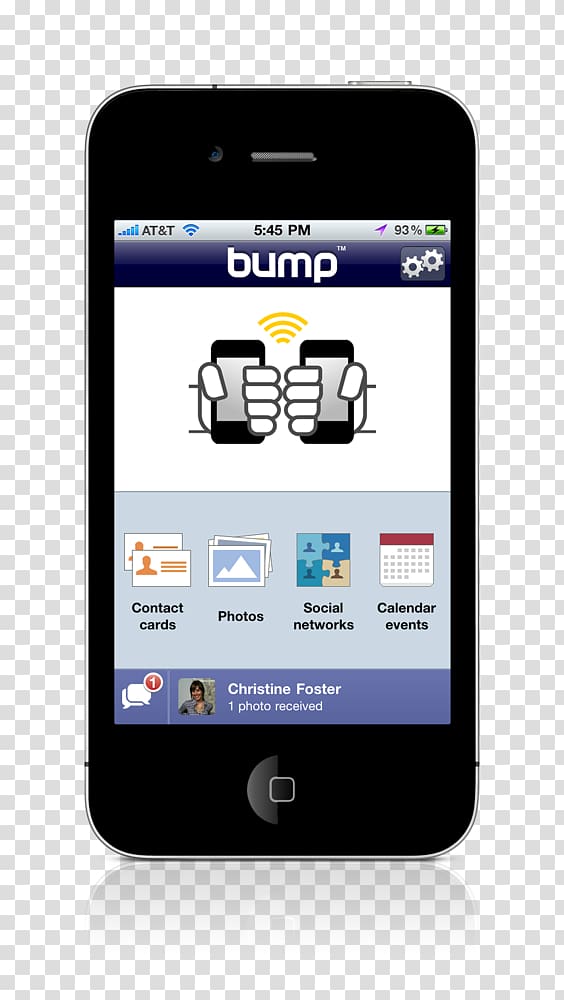 Smartphone Bump Mobile app AlternativeTo iPhone, smartphone transparent background PNG clipart
