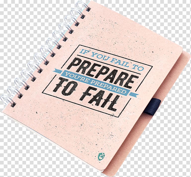 Carnet à spirale Logo If you fail to prepare, you're prepared to fail., Louisiana Voodoo transparent background PNG clipart