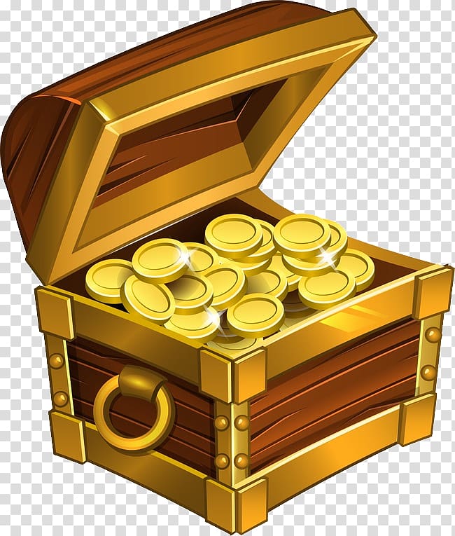 Treasure chest transparent background PNG clipart