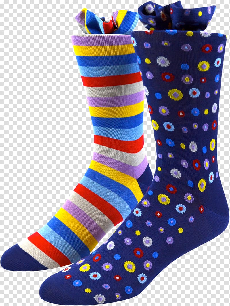 Sock Polka dot Knee highs Clothing Accessories Shoe, socks transparent background PNG clipart
