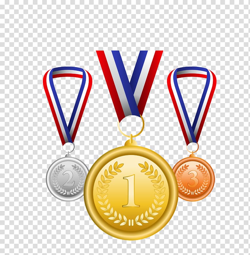 Gold medal Medal of Honor, color of wheat transparent background PNG clipart