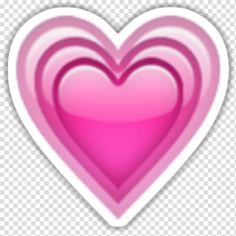 Emoji Heart Sticker Love Meaning, Emoji transparent background PNG ...