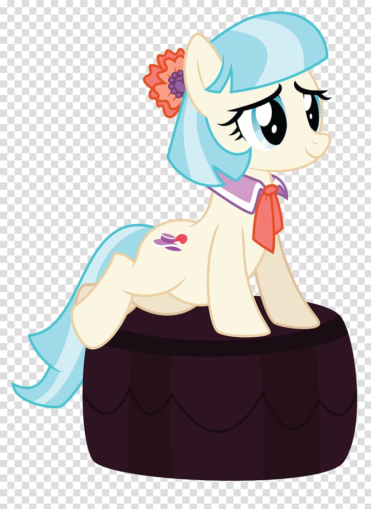 Pony Made in Manehattan , coco mademoiselle transparent background PNG clipart