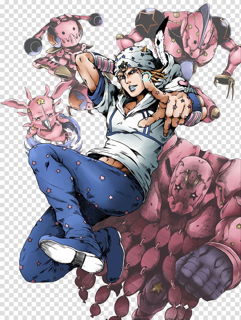 🌈🧢 Aesthetic Jotaro Kujo PNG Sticker