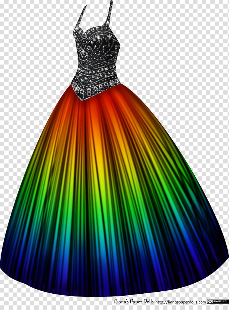 Wedding dress Rainbow Shops Ball gown Clothing sizes, gown transparent background PNG clipart