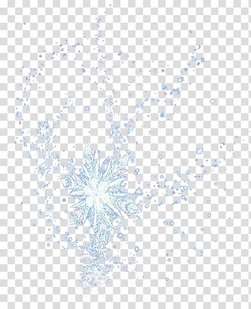 snow flakes illustration, Elsa Snowflake Desktop , magic transparent background PNG clipart